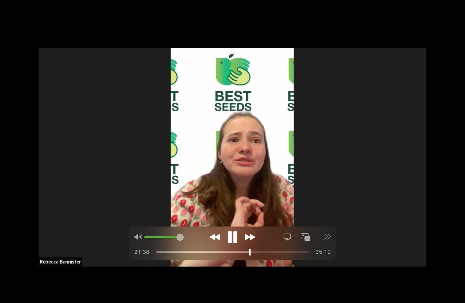 Public Speaking with Rebecca Bannister 3/1/24